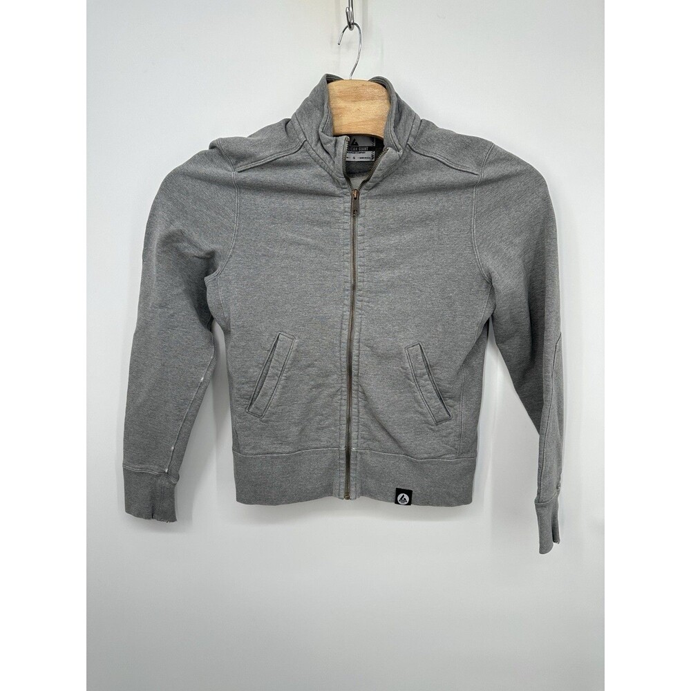 American Giant Grey Zip Sweater Sweatshirt Jumper USA MEN’S SMALL heavy USA